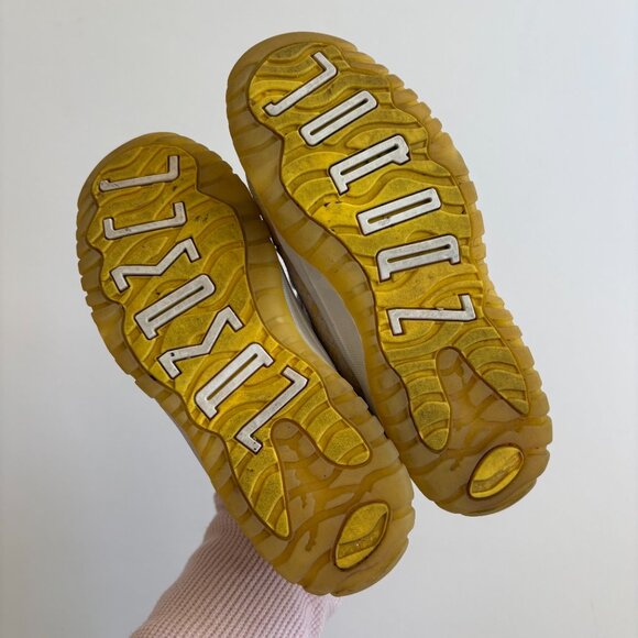 Nike Air Jordan 11 Retro Low “Snakeskin Yellow” (GUC) - Picture 2 of 6